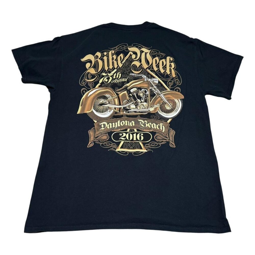 2016 Daytona Beach Bike‎ Week Motorcycle Biker Shirt Adult Large